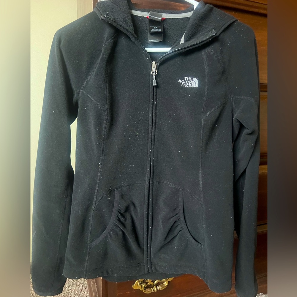 The North Face zip up sweatshirt